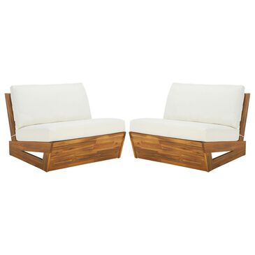 Safavieh Lynn Lounge Chair in Beige (Set of 2), , large