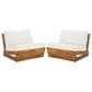 Safavieh Lynn Lounge Chair in Beige (Set of 2), , large