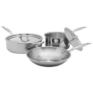 Heritage Steel 5-Piece Cookware Essentials Set in Stainless Steel, , large