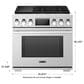 Signature Kitchen Suite 36" Dual-Fuel Pro Range with Sous Vide in Stainless Steel, , large