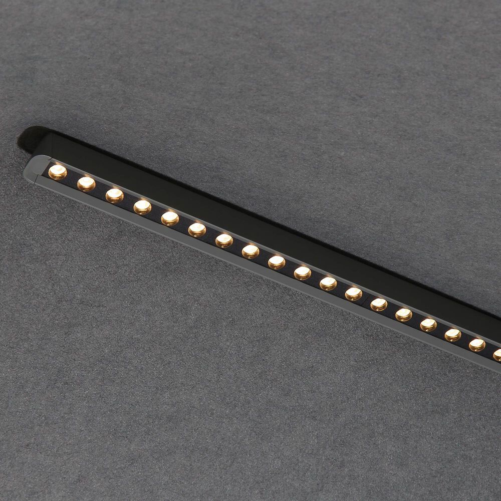 Golden Lighting Faroe 30" 1-Light LED Pendant in Flecked Black and Grey, , large