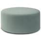 Jaxx Candler Boucle Fabric Ottoman in Green, , large