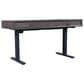 Riva Ridge Harper Point 60" Lift Desk in Fossil and Black, , large