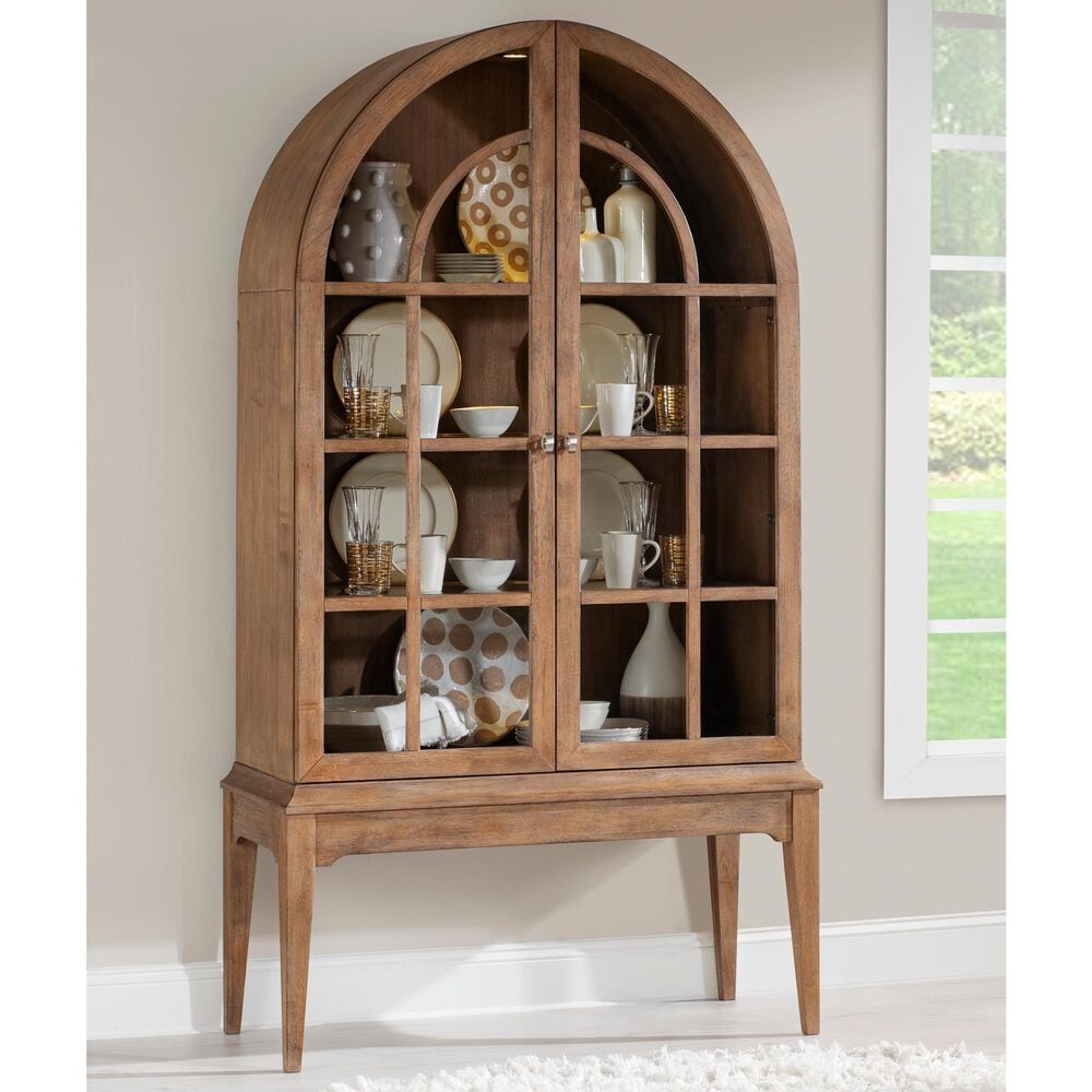 St Claire Home Harmony Display Cabinet in Ovation Tweed, , large