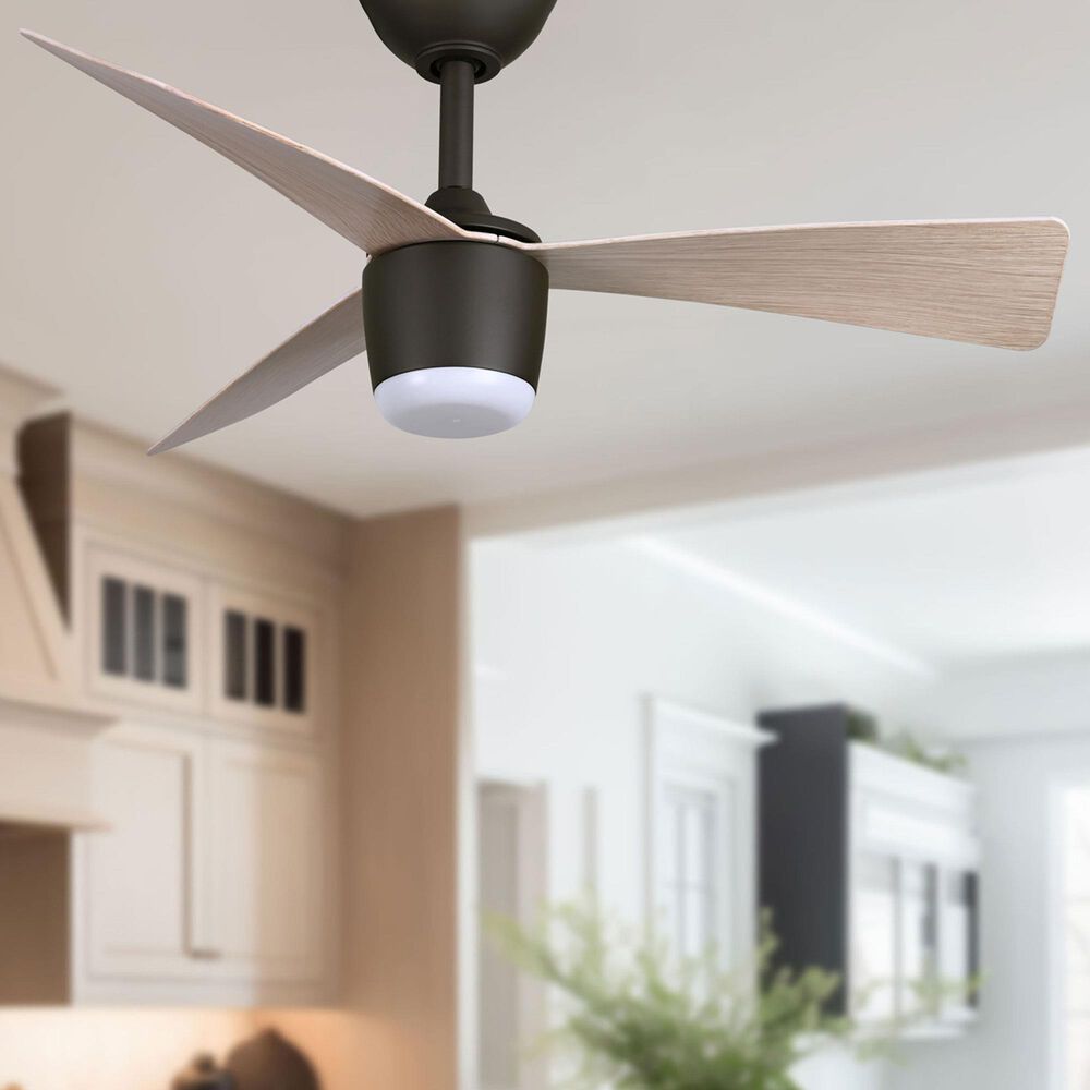 Minka-Aire Elavan 36" Indoor/Outdoor Ceiling Fan with LED Light in Dark Bronze, , large