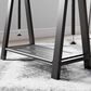 Ashley Bayflynn Adjustable Height Desk in Gunmetal and Whitewashed, , large