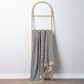 Ganz USA 50" x 60" Diamond Pattern Woven Throw in Multicolor, , large