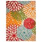 Nourison Aloha ALH05 9"6" x 13" Green Indoor/Outdoor Rug, , large