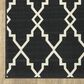 Oriental Weavers Marina 7763K 2"3" x 7"6" Black and Ivory Runner, , large
