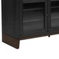Flexsteel Waterfall 3-Drawer Buffet in Deep Ebony and Dark Brown, , large