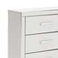 Ashley Zuraleus 5-Piece Queen Upholstered Platform Bedroom Set in Matte White, , large
