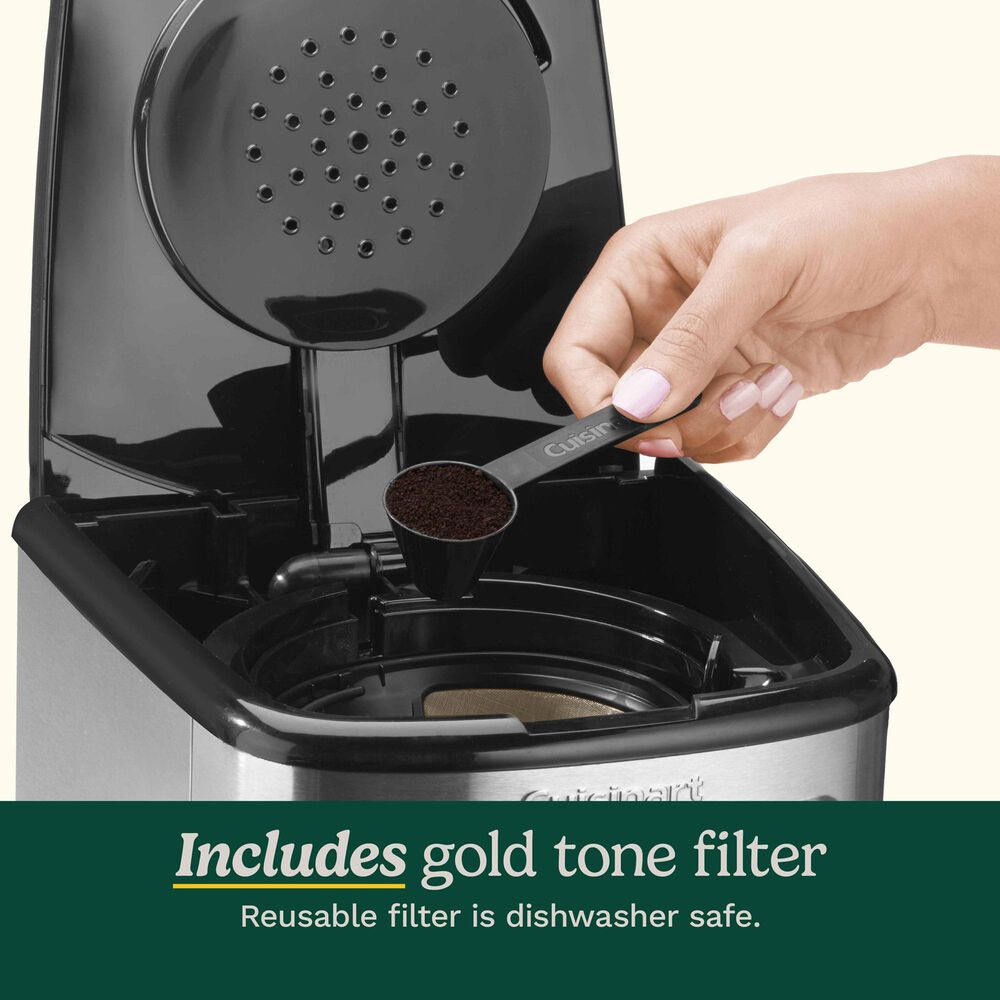 Cuisinart 14-Cup Programmable Coffee Maker in Stainless Steel, , large