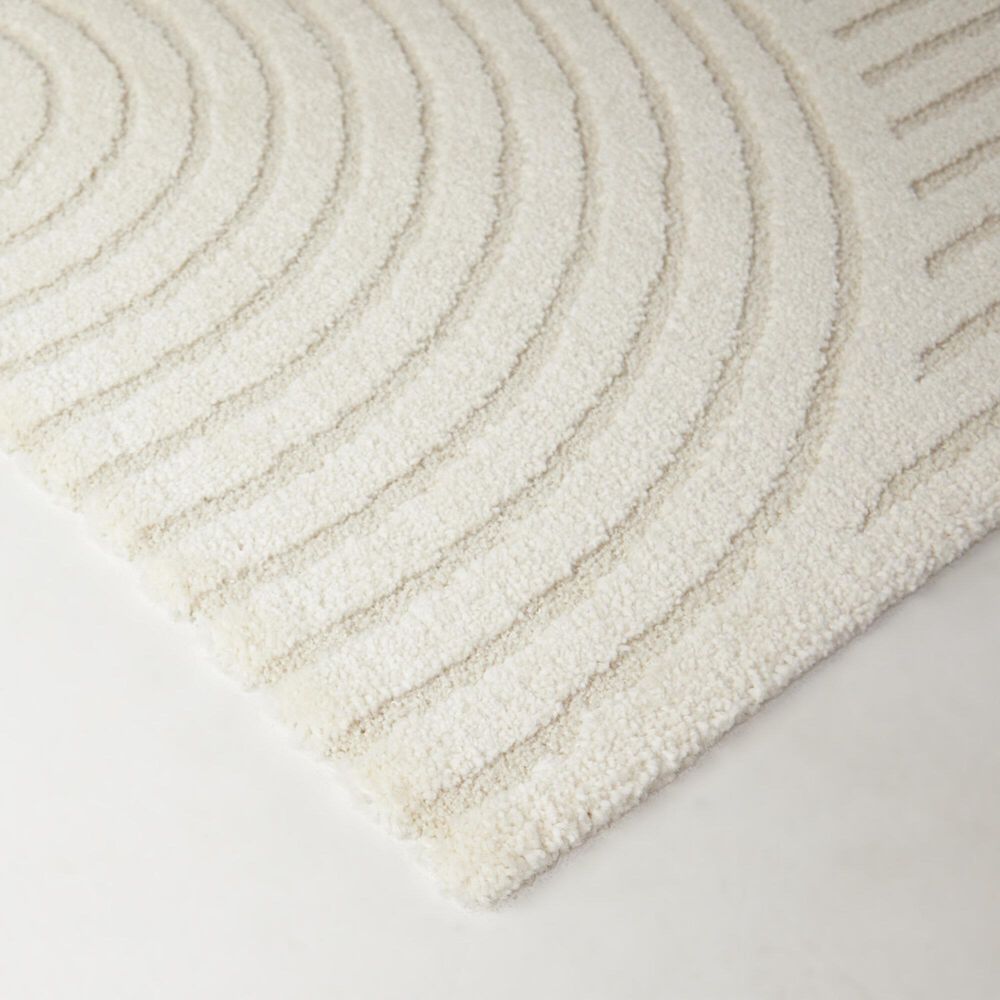 Balta Rugs Cocoon Caserio Cream 5'3" x 7'7" Area Rug, , large