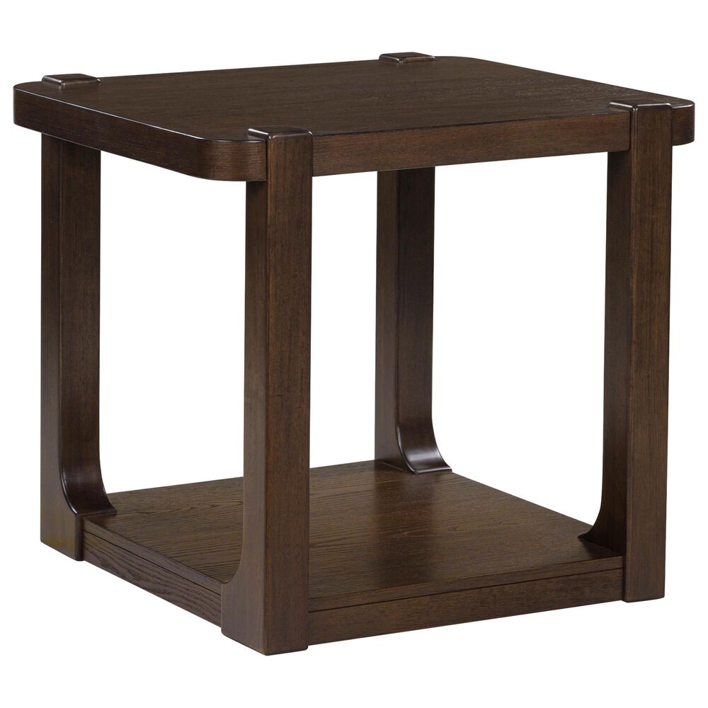Ashley Breckington End Table in Dark Brown, , large