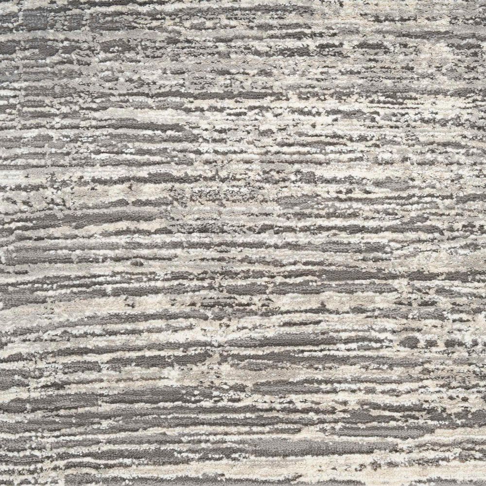 Nourison Sustainable Trends 2&#39;2&quot; x 7&#39;6&quot; Ivory and Grey Runner, , large