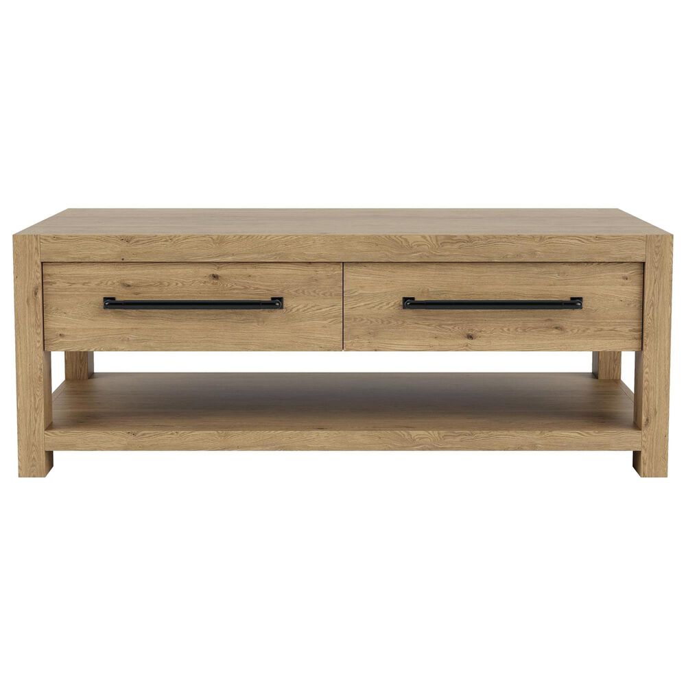 Shannon Hills Davie Rectangular Coffee Table in Pale Oak, , large