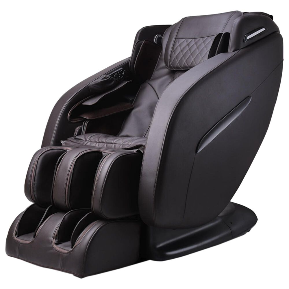 Ergotec Saturn Massage Chair with Lumbar Heat in Espresso, , large
