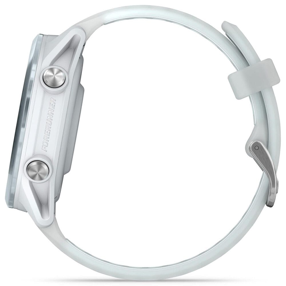 Garmin Forerunner 570 42mm Cloud Blue Aluminum Case with Translucent Whitestone Band, , large