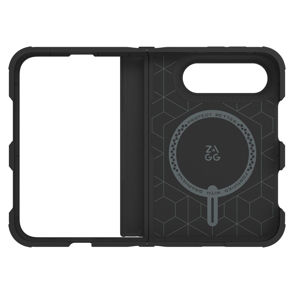 Zagg ZAGG - Sedona Snap MagSafe Case with Kickstand for Apple iPhone Foldable 2026 - Black, , large