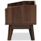 Baxton Studio Lena 1-Drawer Nightstand in Walnut Brown, , large