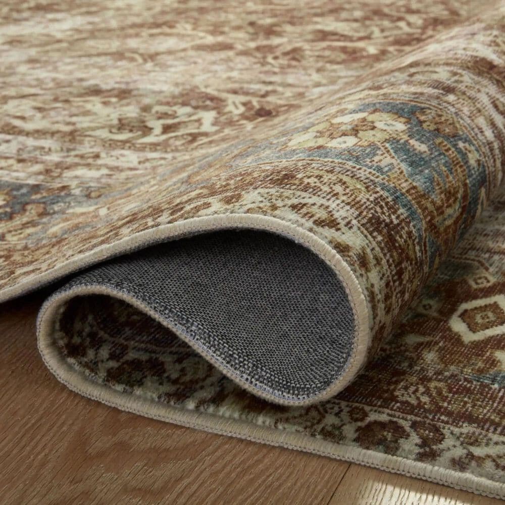 Magnolia Home Sinclair 2&#39;3&quot; x 7&#39;6&quot; Rust and Lagoon Runner, , large