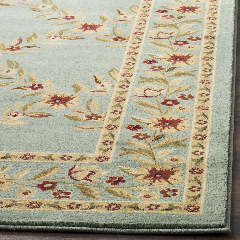 Safavieh Lyndhurst LNH557 6&#39;7&quot; Square Blue Area Rug, , large