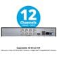 Night Owl 2-Way Audio 12 Channel DVR Security System with 2TB Hard Drive and 6 Wired 4K Deterrence Cameras, , large