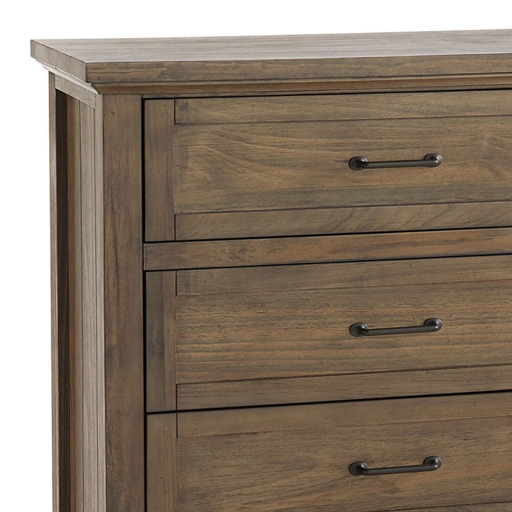 Eastern Shore Westfield 5-Drawer Chest in Harvest Brown, , large