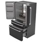 Cafe 22.3 Cu. Ft. 4-Door French Door Refrigerator in Matte Black, , large
