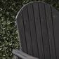 Hearth and Haven Outdoor Adirondack Dining Chair in Dark Grey (Set of 2), , large