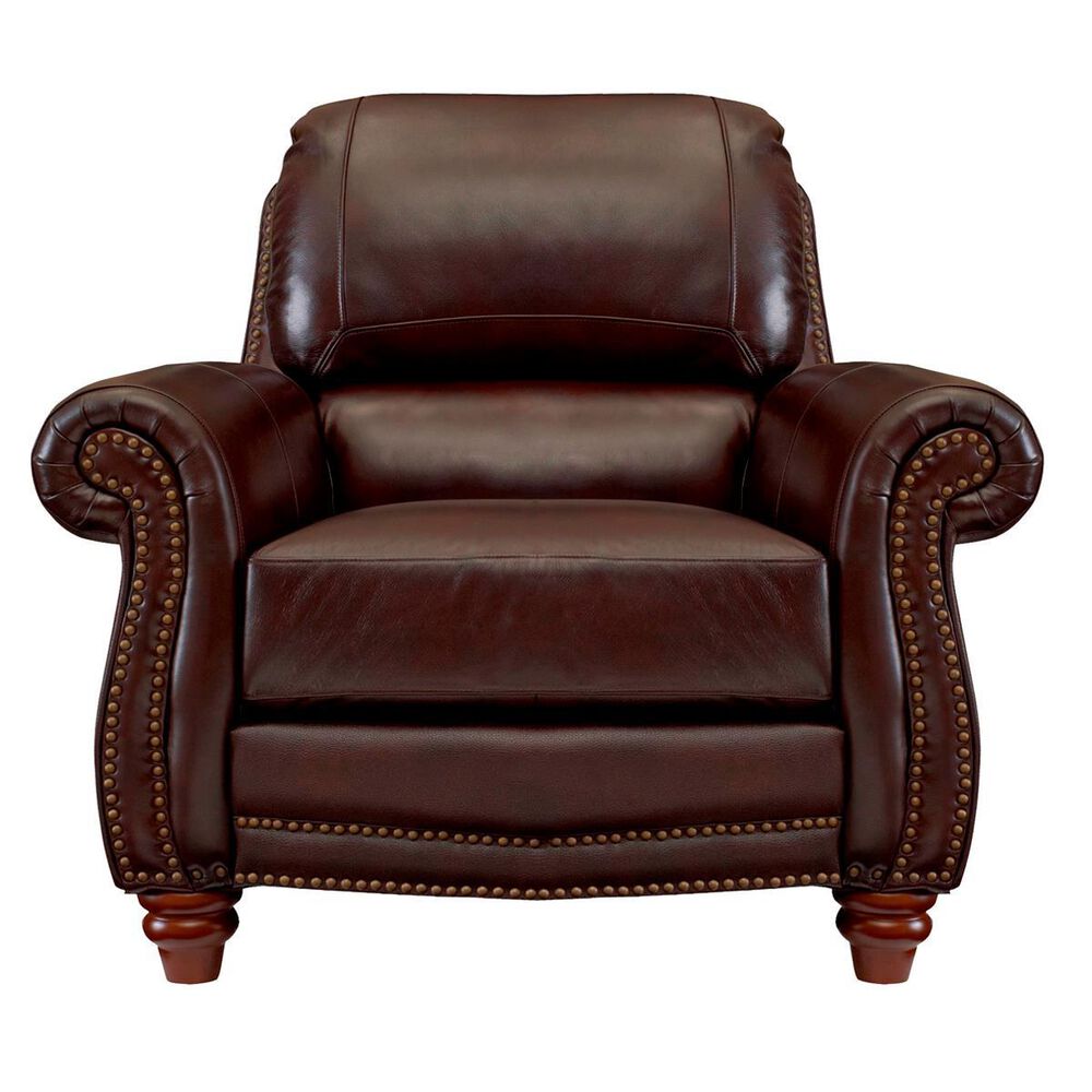 Nineteen37 James Leather Chair in Tobacco, , large