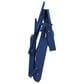 Hearth and Haven 3-Piece Outdoor Folding Adirondack Chair Set with Side Table in Navy Blue, , large