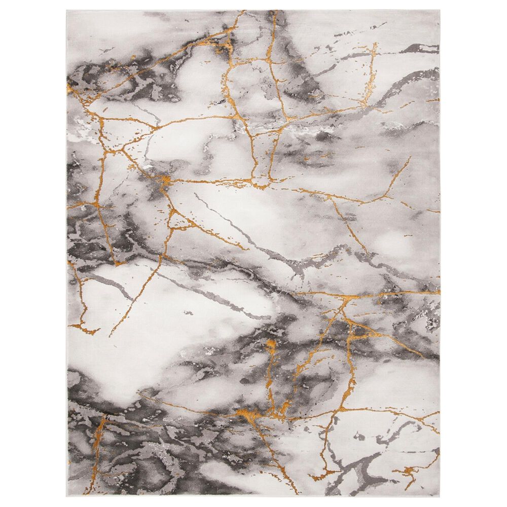 Safavieh Craft CFT877F 10"6" x 14" Grey and Gold Area Rug, , large