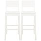 Linon Home Decor Devin Barstool in White (Set of 2), , large