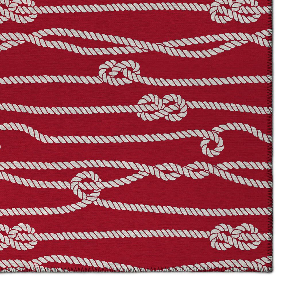 Dalyn Rug Company Harbor Contemporary 8&#39; x 11&#39; Red Indoor/Outdoor Area Rug, , large