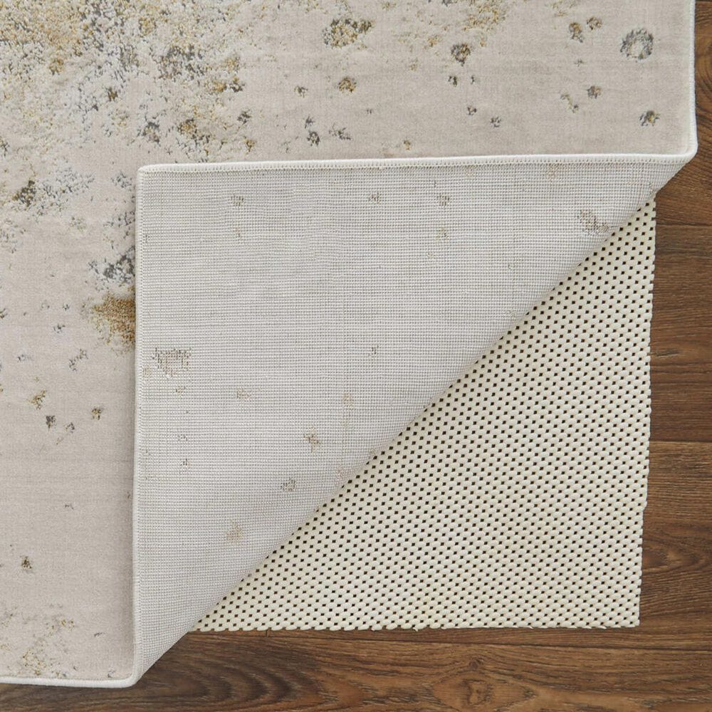Feizy Astra 3&#39;11&quot; x 6&#39; Gray and Gold Area Rug, , large