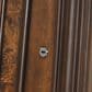 New Heritage Design Bella Note 5-Piece King Sleigh Bedroom Set in Mahogany Brown and Antique Gold, , large