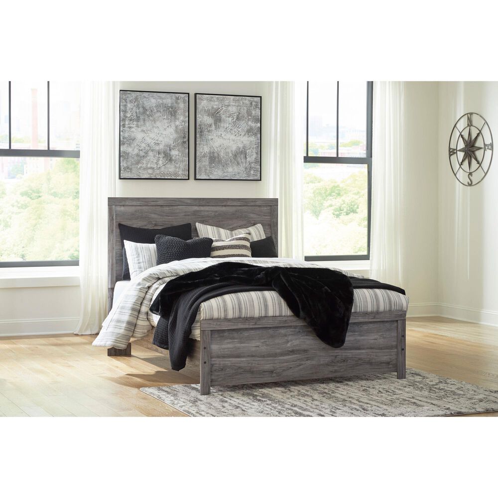 Ashley Bronyan Queen Panel Bed in Dark Gray, , large
