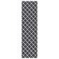 Dalyn Rug Company York 2"3" x 7"6" Black Indoor/Outdoor Runner, , large