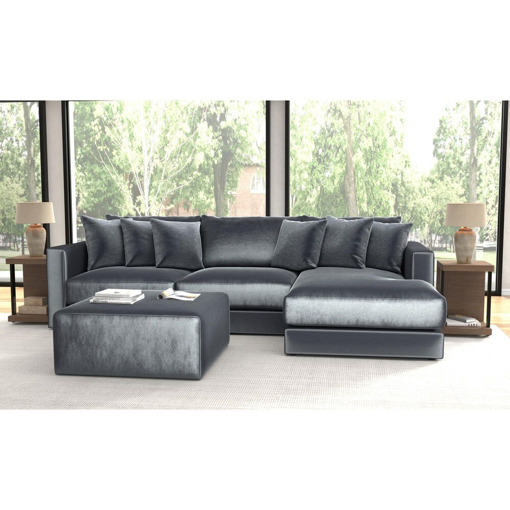 Jackson Furniture Remington Cocktail Ottoman in Slate, , large