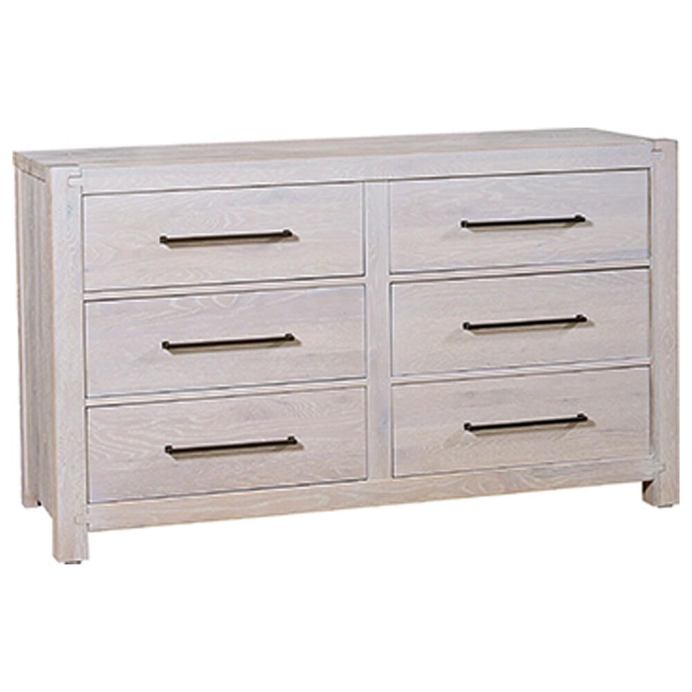 Viceray Collections Joinery 5-Piece King Bedroom Set in Washed White Oak, , large