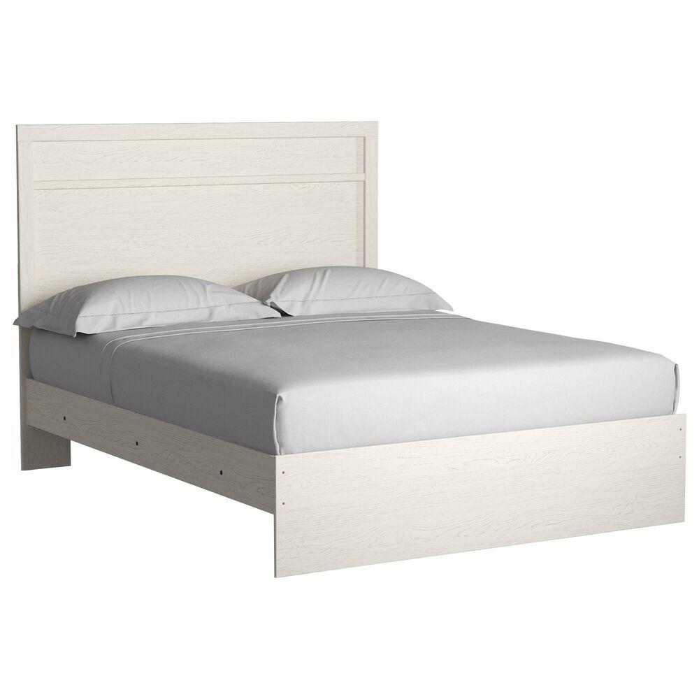 Ashley Stelsie 4 Piece Queen Bedroom Set in White, , large