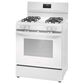 Frigidaire 30" Freestanding Gas Range with 4 Burners in White, , large
