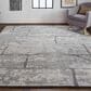 Feizy Alford 3"6" x 5"6" Gray and Charcoal Area Rug, , large
