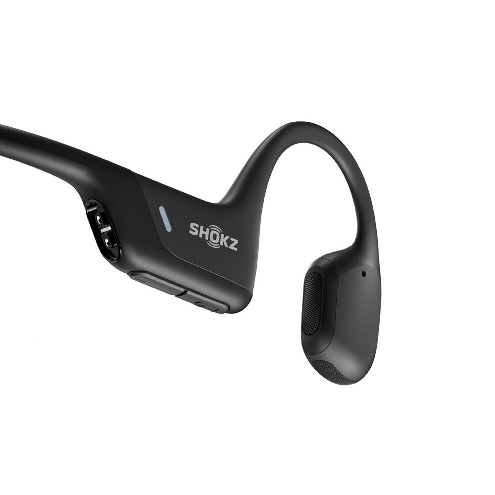 Shokz OpenRun Pro Premium Bone Conduction Open-Ear Sport Headphones in Cosmic Black, , large