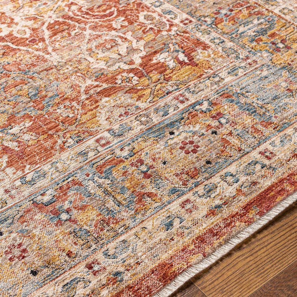 Surya Aspendos 12&#39; x 15&#39; Rust, Burgandy, Dusty Pink, Blue, Mustard, Taupe, Gray, Black and Cream Area Rug, , large