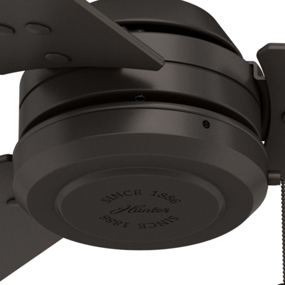 Hunter Cassisus 52&quot; Outdoor Ceiling Fan in Premier Bronze, , large