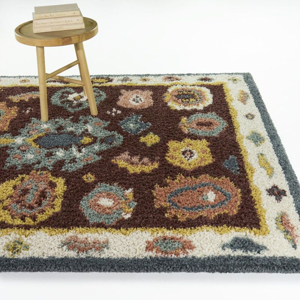 Balta Rugs Stella Bernal Brown 7'10" x 10' Area Rug, , large