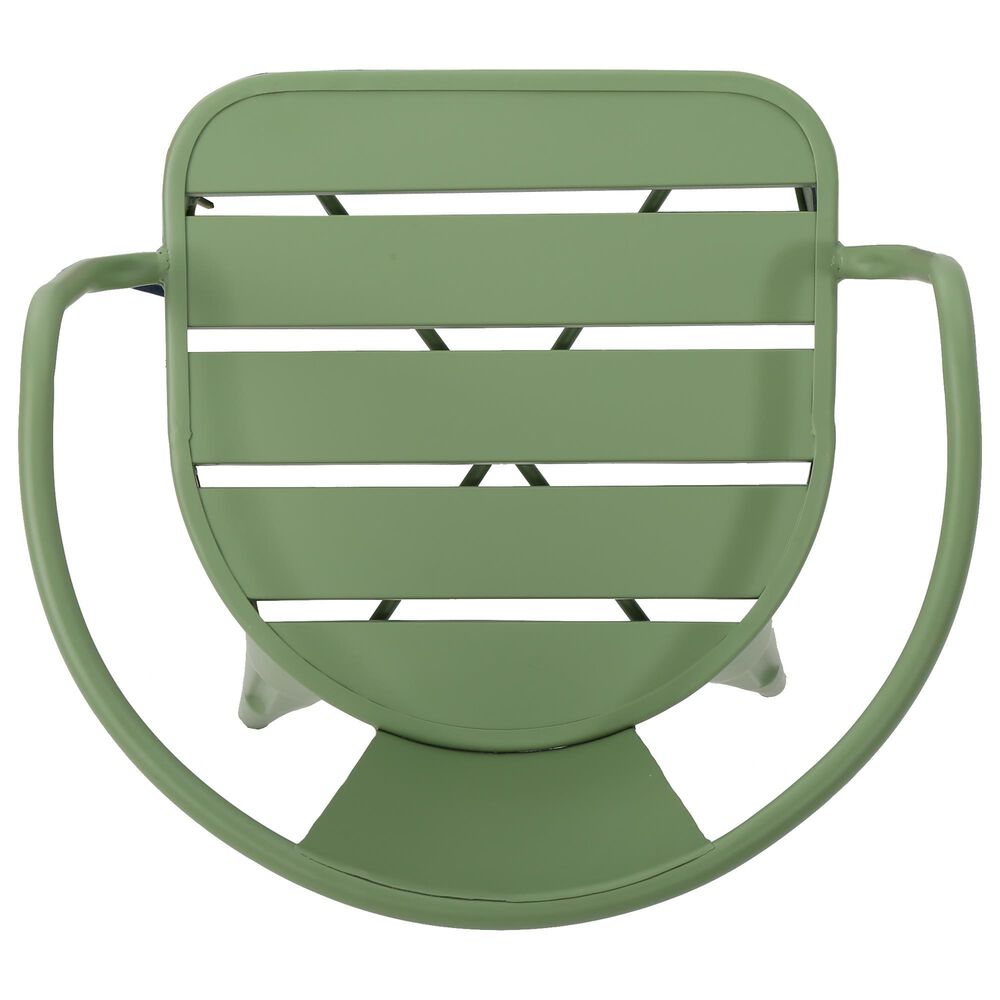 Hearth and Haven Colmar 3-Piece Bistro Set in Green, , large
