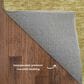 Dalyn Rug Company Soft Essentials Solid Gold 3" x 5" Indoor/Outdoor Area Rug, , large